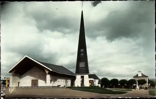 Ak Bretteville sur Odon Calvados, L'Eglise Notre Dame de l'Assomption