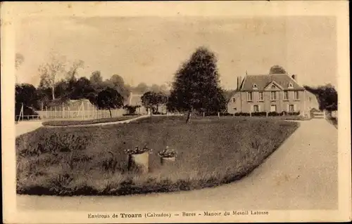 Ak Bures Calvados, Manoir du Mesnil Latosse