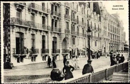 Ak Cabourg Calvados, Grand Hotel