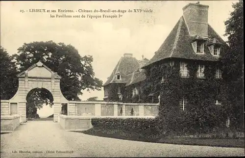 Ak Le Breuil en Auge Calvados, Le Chateau