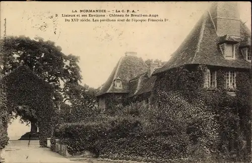Ak Le Breuil en Auge Calvados, Le Chateau
