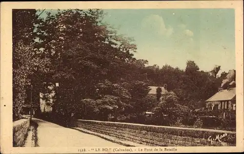 Ak Le Bô Calvados, Le Pont de la Bataille