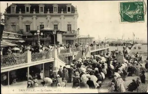 Ak Trouville Calvados, Le Casino