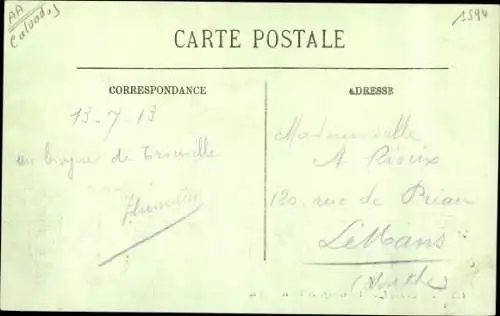 Ak Trouville Calvados, Un groupe de Villas