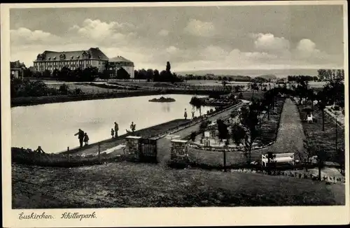 Ak Euskirchen Nordrhein Westfalen, Schillerpark