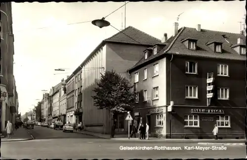Ak Rotthausen Gelsenkirchen Westfalen, Karl Meyer Straße, Gasthaus, Stern Export