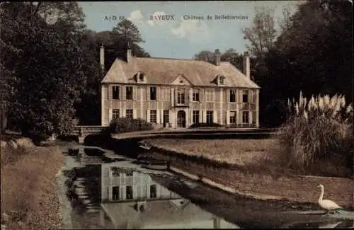 Ak Bayeux Calvados, Chateau de Bellefontaine