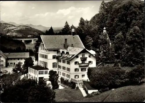 Ak Bad Adelholzen Siegsdorf in Oberbayern, Krankenhaus