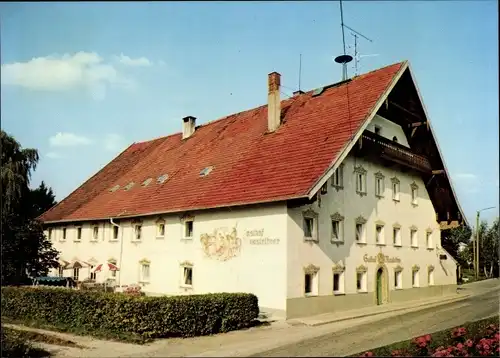 Ak Brodhausen Freilassing in Oberbayern, Gasthof Moosleitner