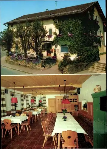 Ak Amerang in Oberbayern, Hotel Palm, Wasserburger Straße 10