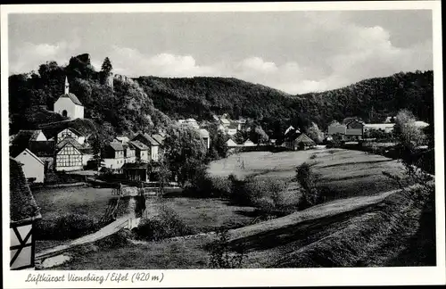 Ak Virneburg in der Eifel, Gesamtansicht