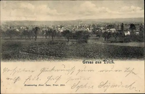 Ak Polch in Rheinland Pfalz, Panorama