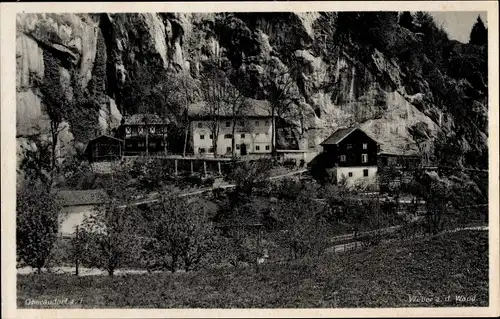 Ak Oberaudorf am Inn Oberbayern, Weber a. d. Wand