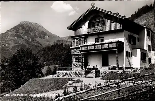 Ak Oberaudorf im Kreis Rosenheim Oberbayern, Haus Hummelei, Brünnstein