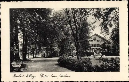 Ak Bad Aibling in Oberbayern, Partie beim Kurhaus