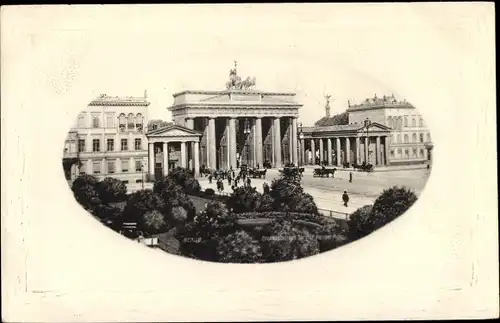 Ak Berlin Mitte, Brandenburger Tor