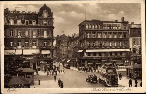 Ak Berlin Mitte, Partie Unter den Linden