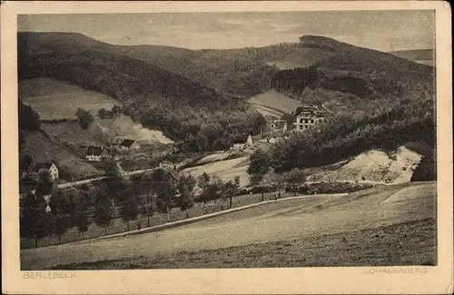 Ak Berlebeck Detmold, Partie am Johannaberg