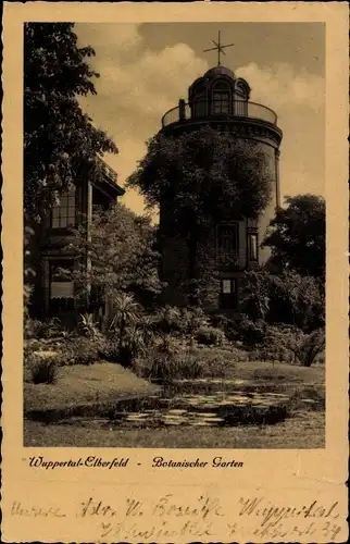 Ak Elberfeld Wuppertal, Botanischer Garten