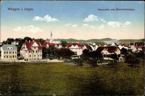 Ak Wangen im Allgäu, Gesamtansicht