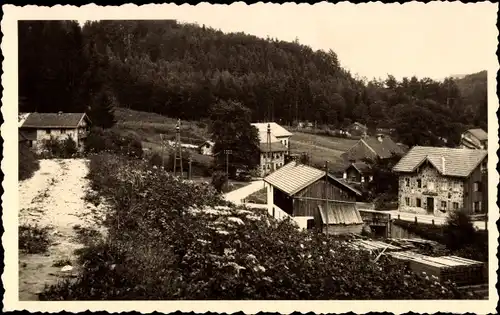 Foto Ak Achthal Teisendorf in Oberbayern, Teilansicht