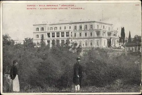Ak Korfu Griechenland, Villa Impériale Achilléion