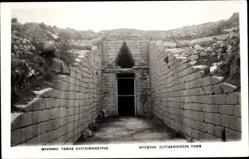 Ak Mykene Griechenland, Clytaemnistra Tomb