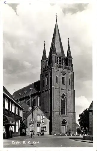 Ak Zeelst Nordbrabant, R. K. Kerk, Kirche