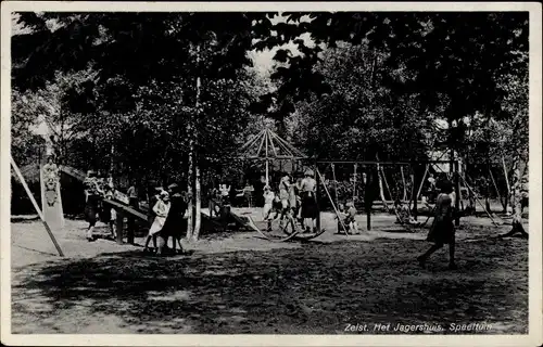 Ak Zeist Utrecht Niederlande, Het Jagershuis, Speeltuin