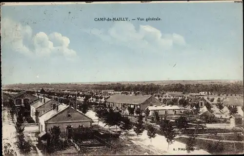 Ak Mailly le Camp Aube, Vue generale