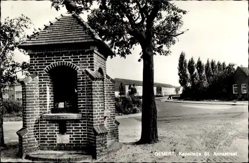 Ak Gemert Bakel Nordbrabant Niederlande, Kapelletje St. Annastraat