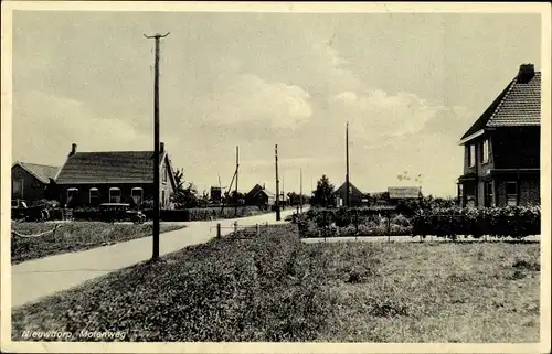 Ak Nieuwdorp Zeeland, Molenweg