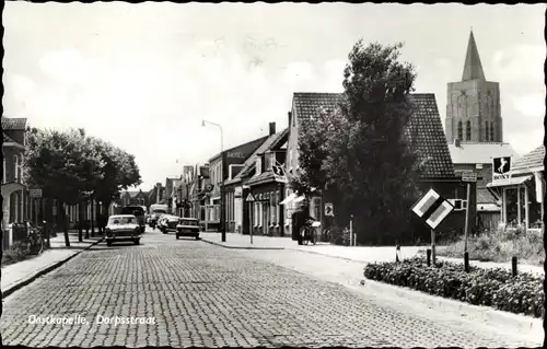 Ak Oostkapelle Walcheren Zeeland, Dorpsstraat