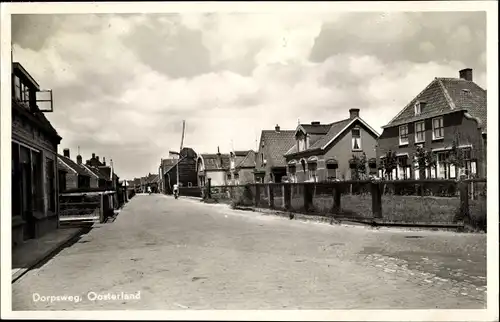 Ak Oosterland Zeeland, Dorpsweg, Windmühle