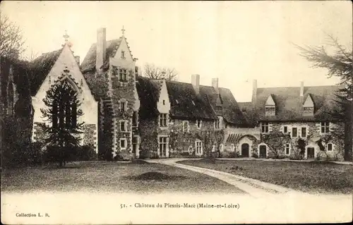 Ak Le Plessis-Macé Maine-et-Loire, Château