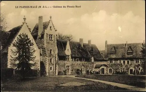 Ak Le Plessis-Macé Maine-et-Loire, Château