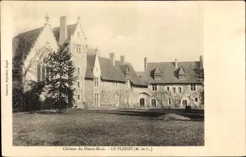 Ak Le Plessis-Macé Maine-et-Loire, Château