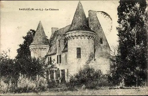 Ak Saulgé Maine-et-Loire, Le Château