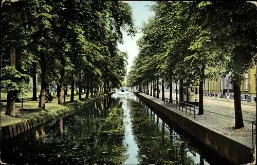 Ak 's Gravenhage Den Haag Südholland, Kanal, Fluss