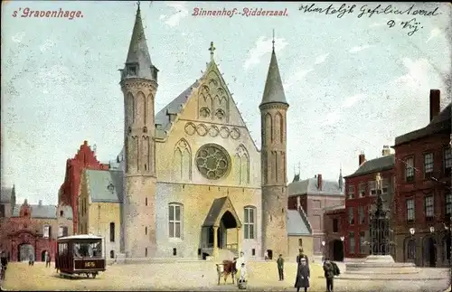 Ak 's Gravenhage Den Haag Südholland, Binnenhof-Ridderzaal