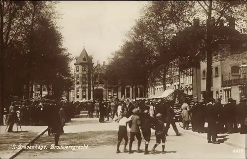 Ak 's Gravenhage Den Haag Südholland, Brouwersgracht