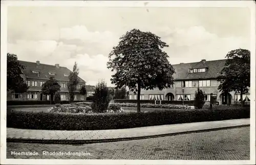 Ak Heemstede Nordholland, Rhododenronplein