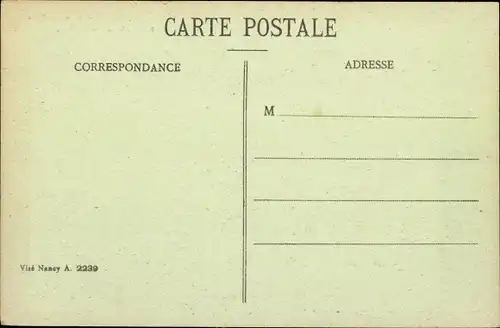 Ak Pont à Mousson Mussenbrück Lothringen Meurthe et Moselle, Bombardement, Guerre 1914.1916