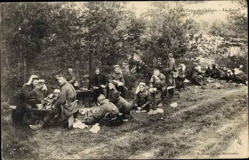 Ak Châlons sur Marne Châlons en Champagne, La Soupe