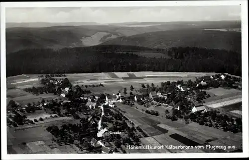 Ak Kälberbronn Pfalzgrafenweiler im Schwarzwald, Fliegeraufnahme