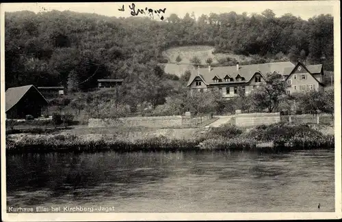 Ak Kirchberg an der Jagst, Kurhaus Ellm