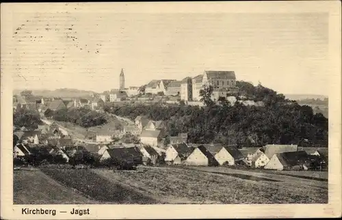 Ak Kirchberg an der Jagst, Gesamtansicht