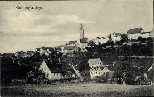 Ak Kirchberg an der Jagst, Gesamtansicht