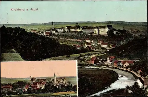 Ak Kirchberg an der Jagst, Gesamtansicht