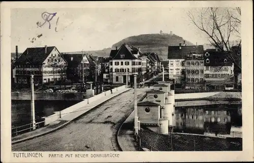 Ak Tuttlingen an der Donau Württemberg, Neue Donaubrücke